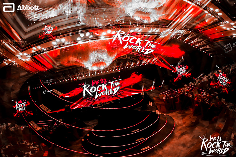雅培年會(huì) we'll rock the world
